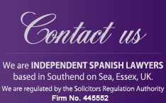 Contact us - Spanish Lawyers